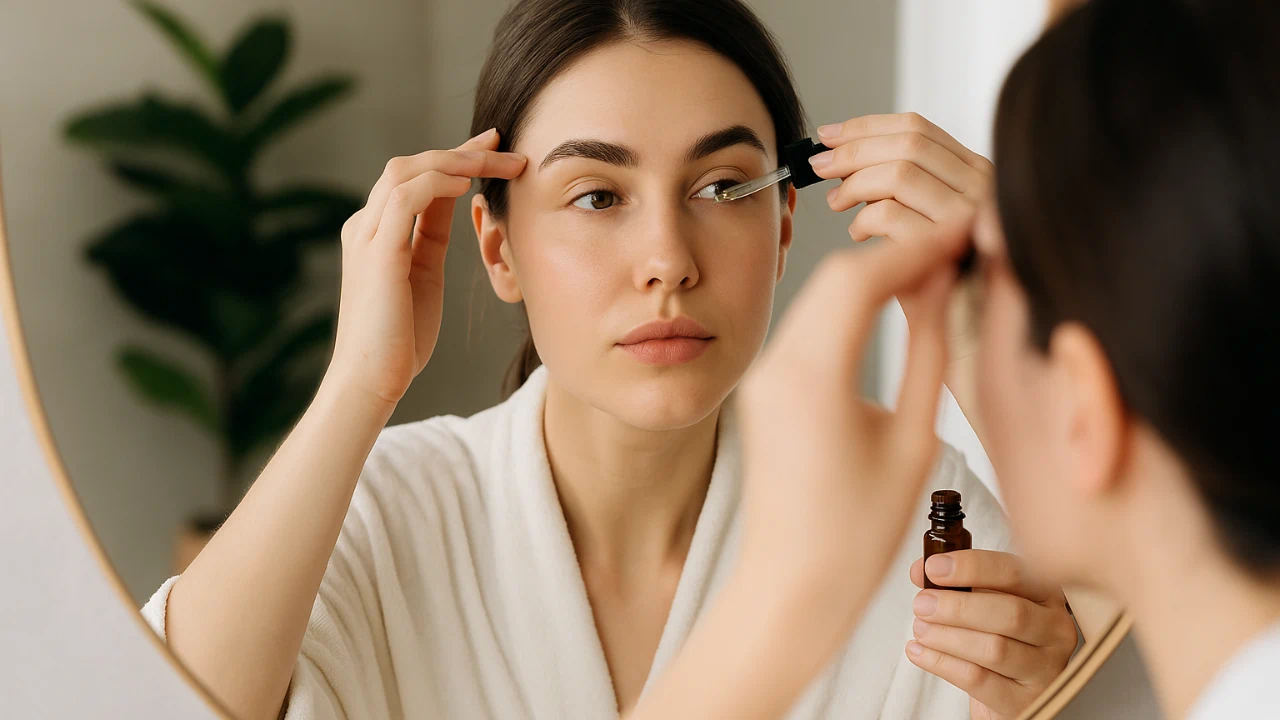 Descubra como ter sobrancelhas cheias e definidas em 4 semanas usando óleos naturais simples e eficazes no dia a dia.