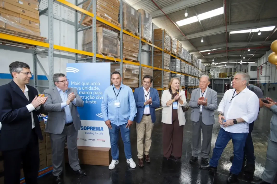 Megafábrica inaugurada em Feira de Santana amplia produção - Soprema