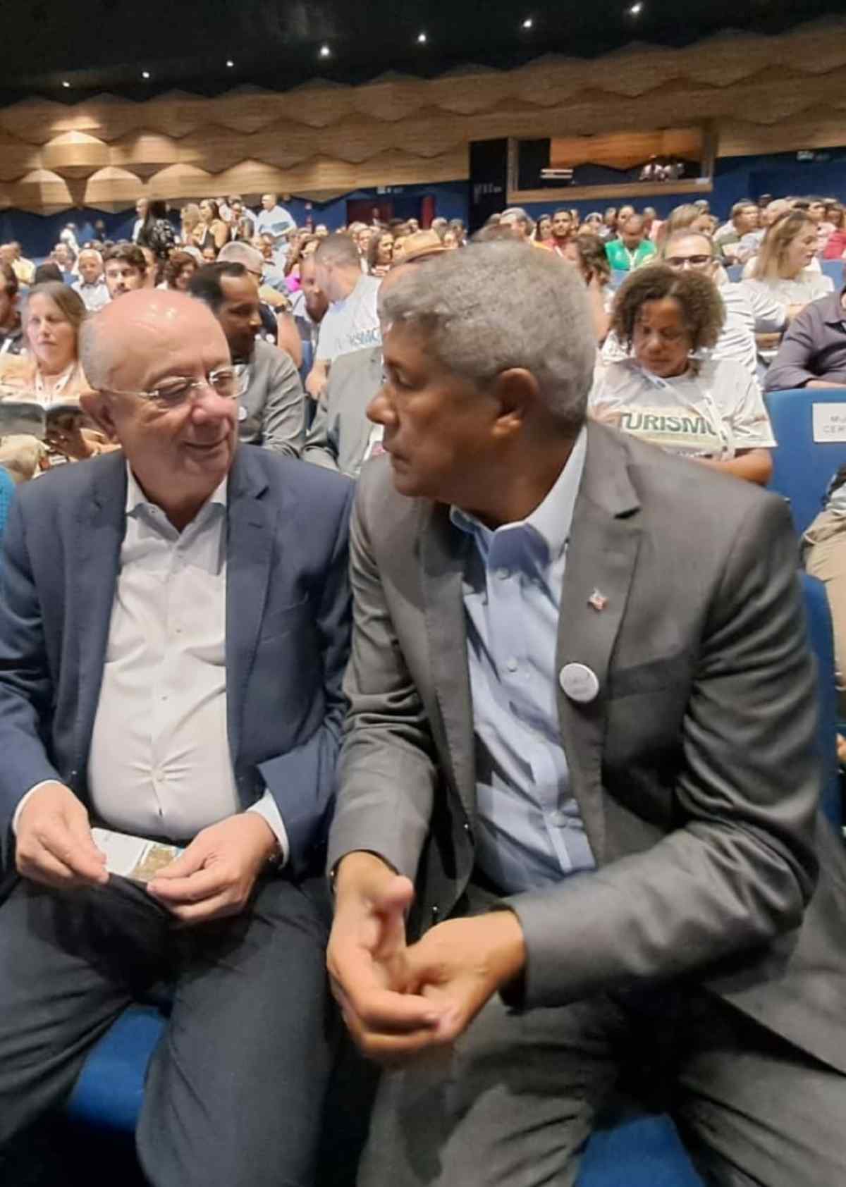 José ROnaldo e Jerônimo rodrigues - em evento - foto - Ney Silva