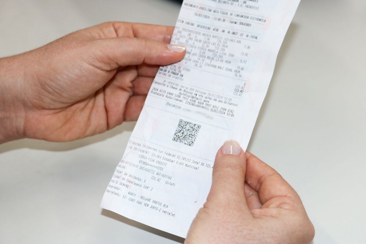 Nota fiscal - Nota premiada