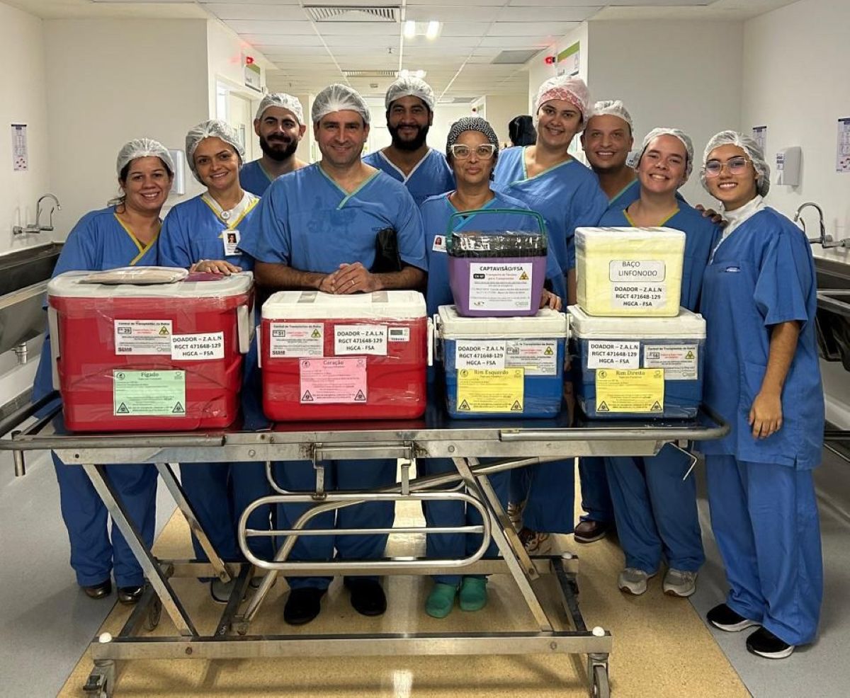 Hospital Clériston Andrade lidera doações de órgãos e de córneas em 2025 na Bahia