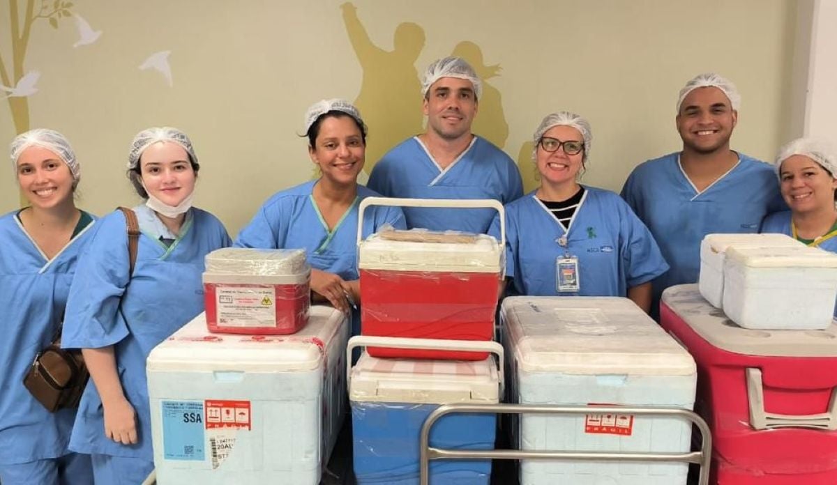Hospital Clériston Andrade lidera doações de órgãos e de córneas em 2025 na Bahia