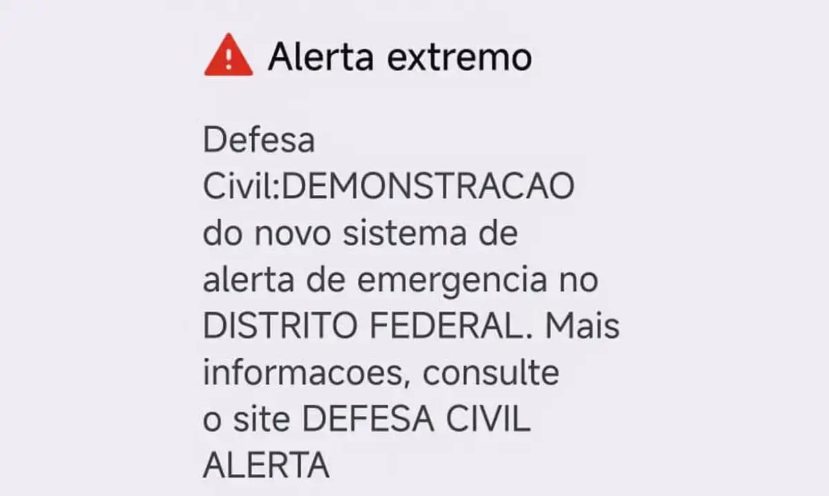 Defesa Civil testa envio de alertas de desastre via celular em quatro estados