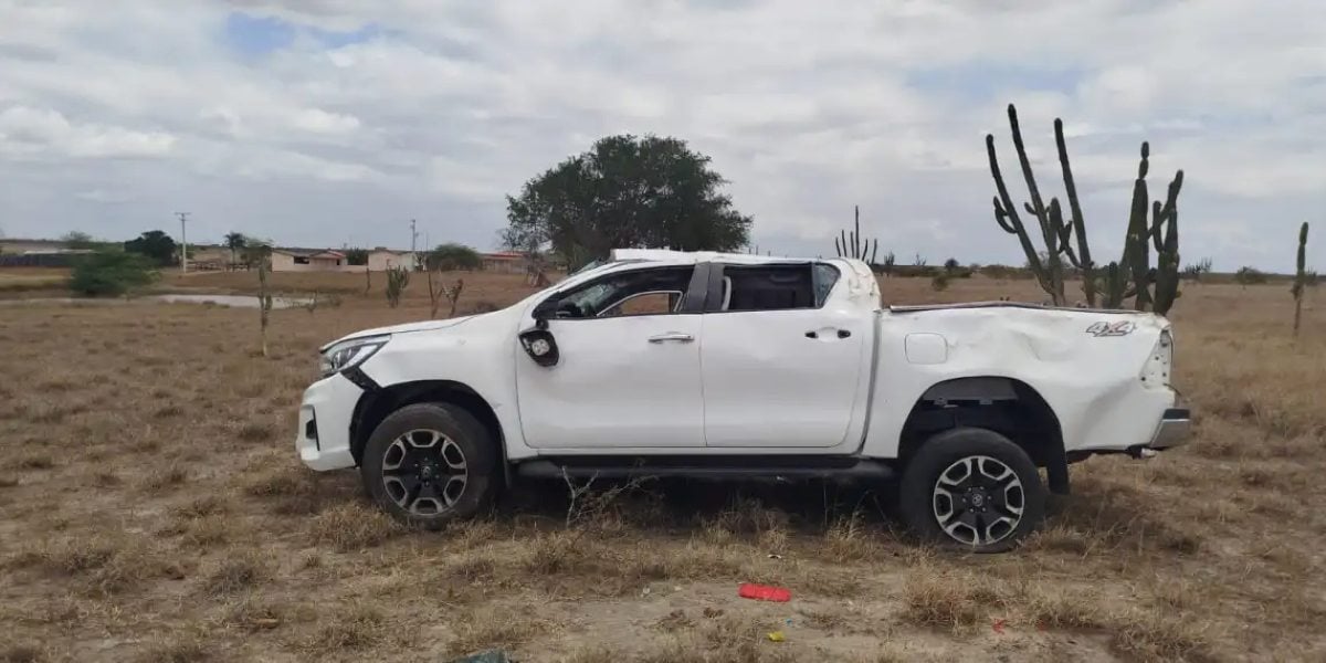 Empresário de Cansanção morre após veículo capotar na BA-120