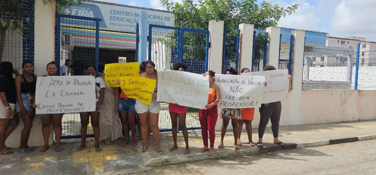 Manifestação no Alto do Rosário