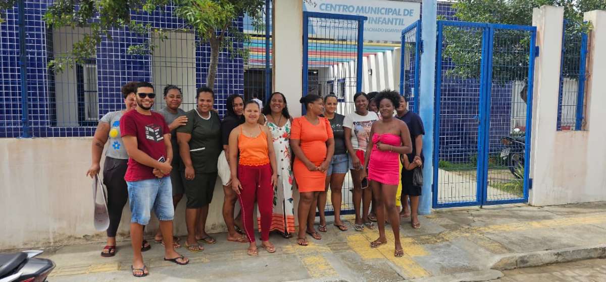 Manifestação no Alto do Rosário