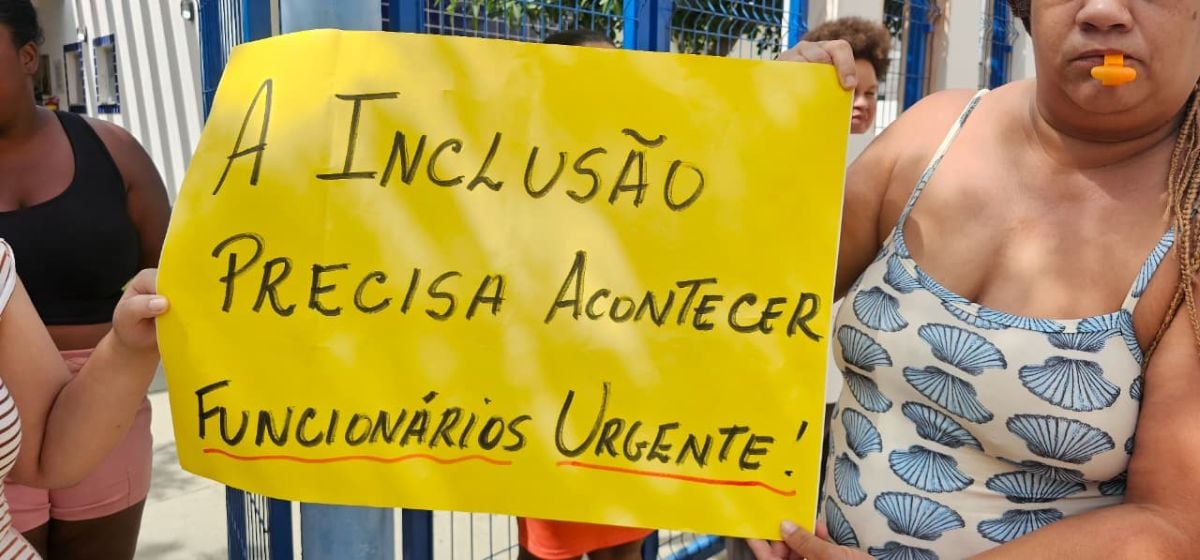 Manifestação no Alto do Rosário