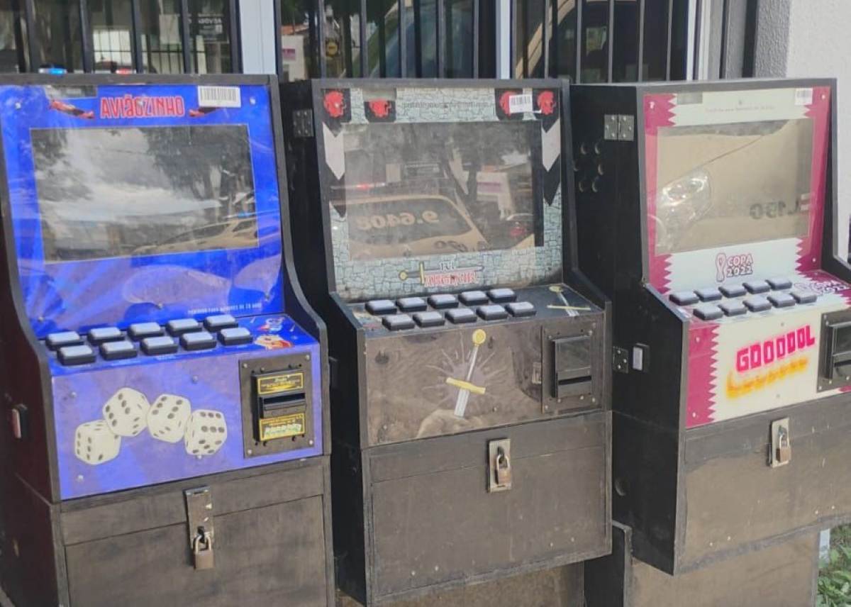 Apreensão de Máquinas Caça-Níqueis