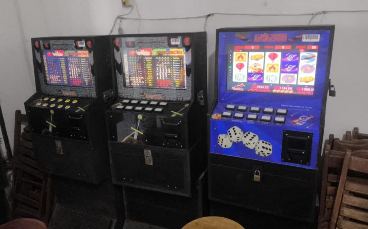 Apreensão de Máquinas Caça-Níqueis