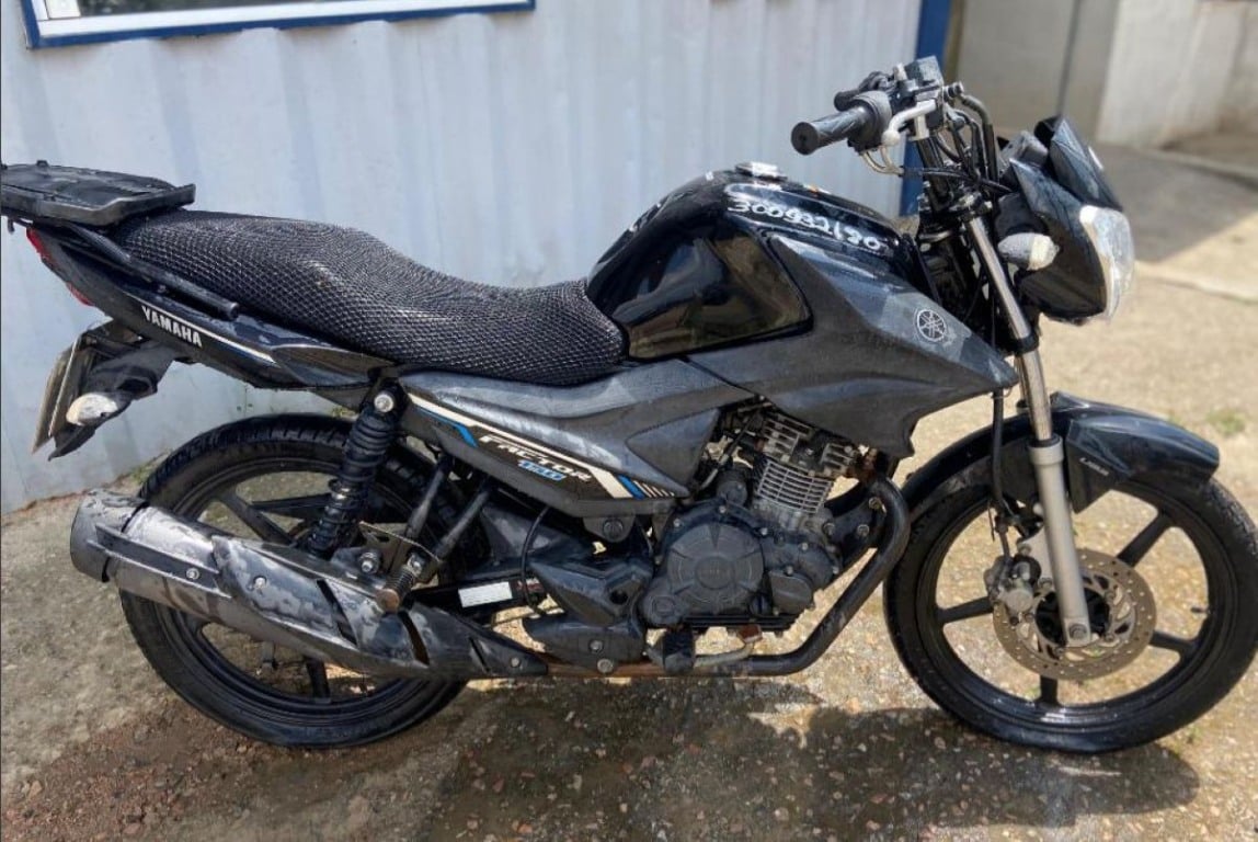 Moto em leilão do Detran