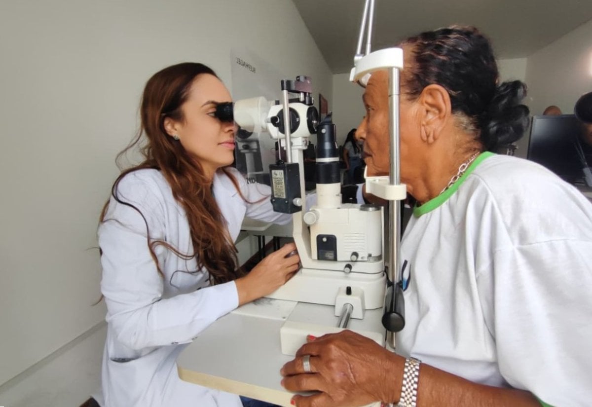 Mutirão de Catarata garante atendimento pré operatório para idosos do Centro de Convivência Dona Zazinha Cerqueira