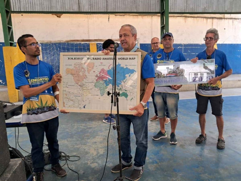 Encontro reúne radioamadores de 4 estados do Nordeste; Bahia está em processo de criação da rede emergencial para casos de desastres