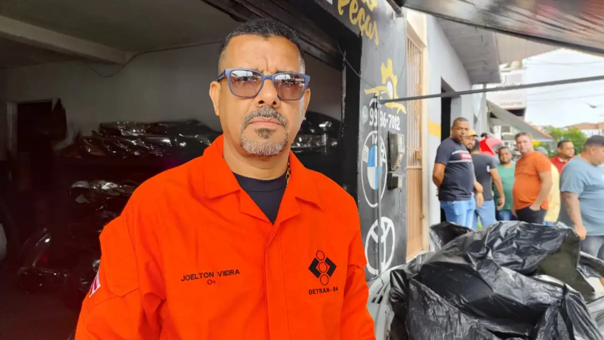 Ação educativa sobre desmonte veicular mobiliza forças de segurança em Feira de Santana