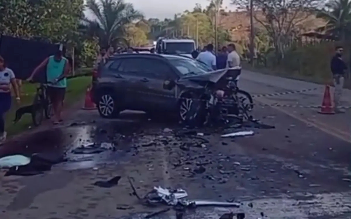 Policial Militar e sobrinho morrem em acidente entre dois veículos na BR-101