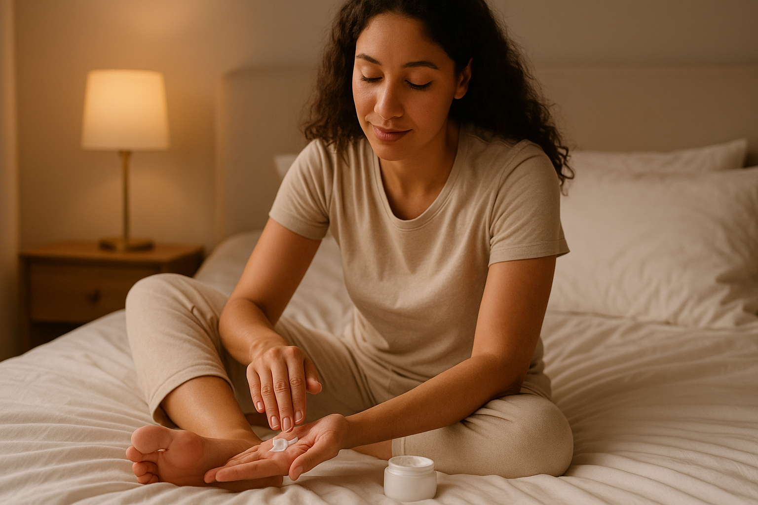 Antes de dormir o que fazer nos pés para acordar com pele nova