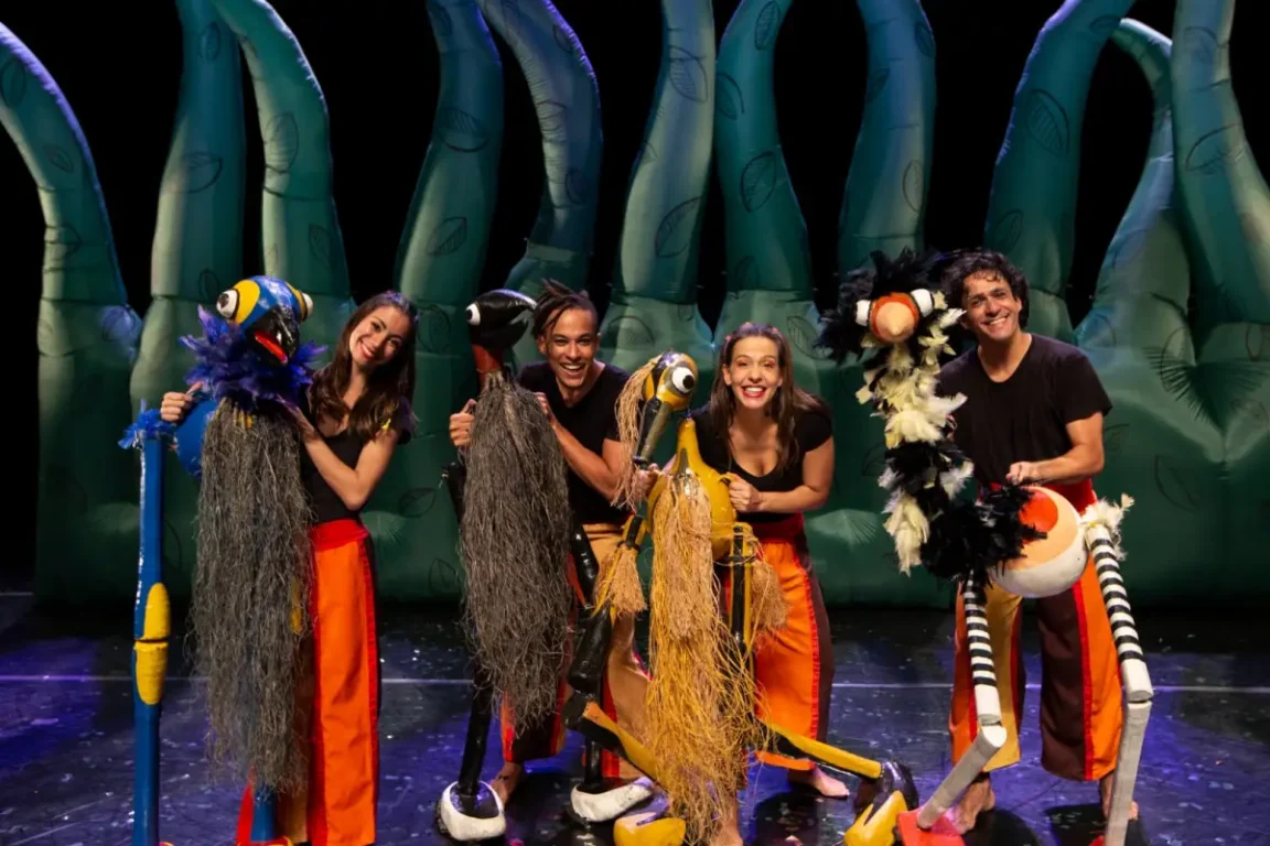 Espetáculo “Bichos do Brasil” chega a Feira de Santana com entrada gratuita neste sábado (25)