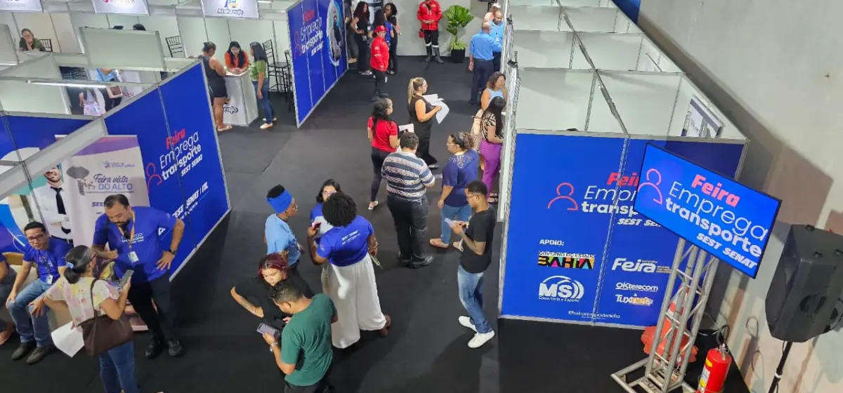 Feira emprega transporte sest senat