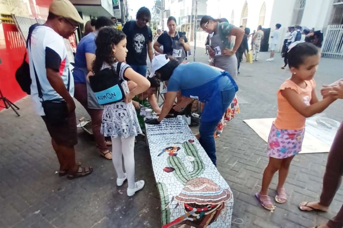 Arte do Calçadão da Sales Barbosa