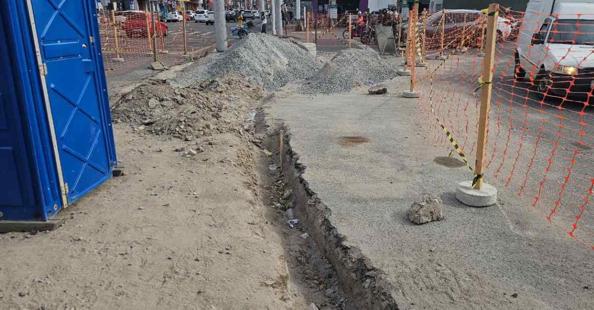 Obra em retorno deve melhorar trânsito na Avenida Getúlio Vargas