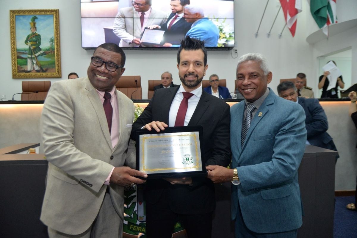 Paulão, Yves Correia e Sílvio Dias