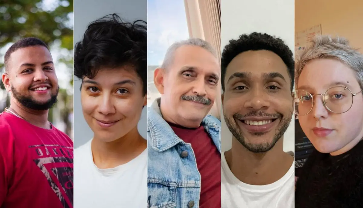 Pessoas LGBTQIAPN+ entrevistadas para o projeto Lentes Coloridas