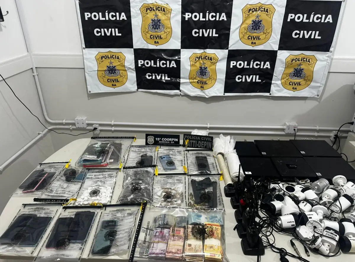 Polícia prende quatro e desarticula facção em Serrinha durante Operação Subsolo