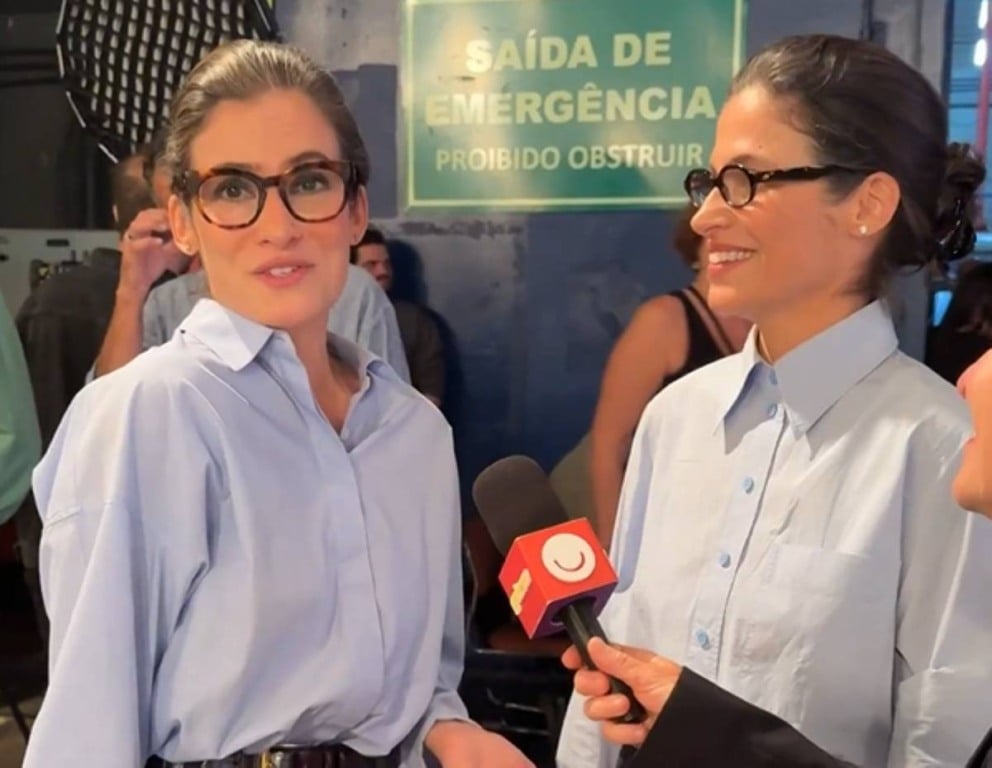 Renata Vasconellos e Lanza Mazza