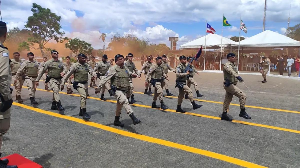 Solenidade marca mudanças na PM em Feira de Santana: Rondesp Leste vira batalhão e novo 25º BPM é instalado