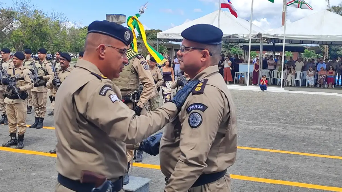 Solenidade marca mudanças na PM em Feira de Santana: Rondesp Leste vira batalhão e novo 25º BPM é instalado