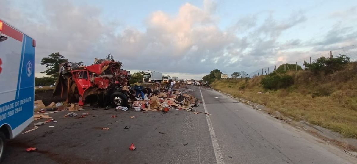 Acidente na BR-116 Sul