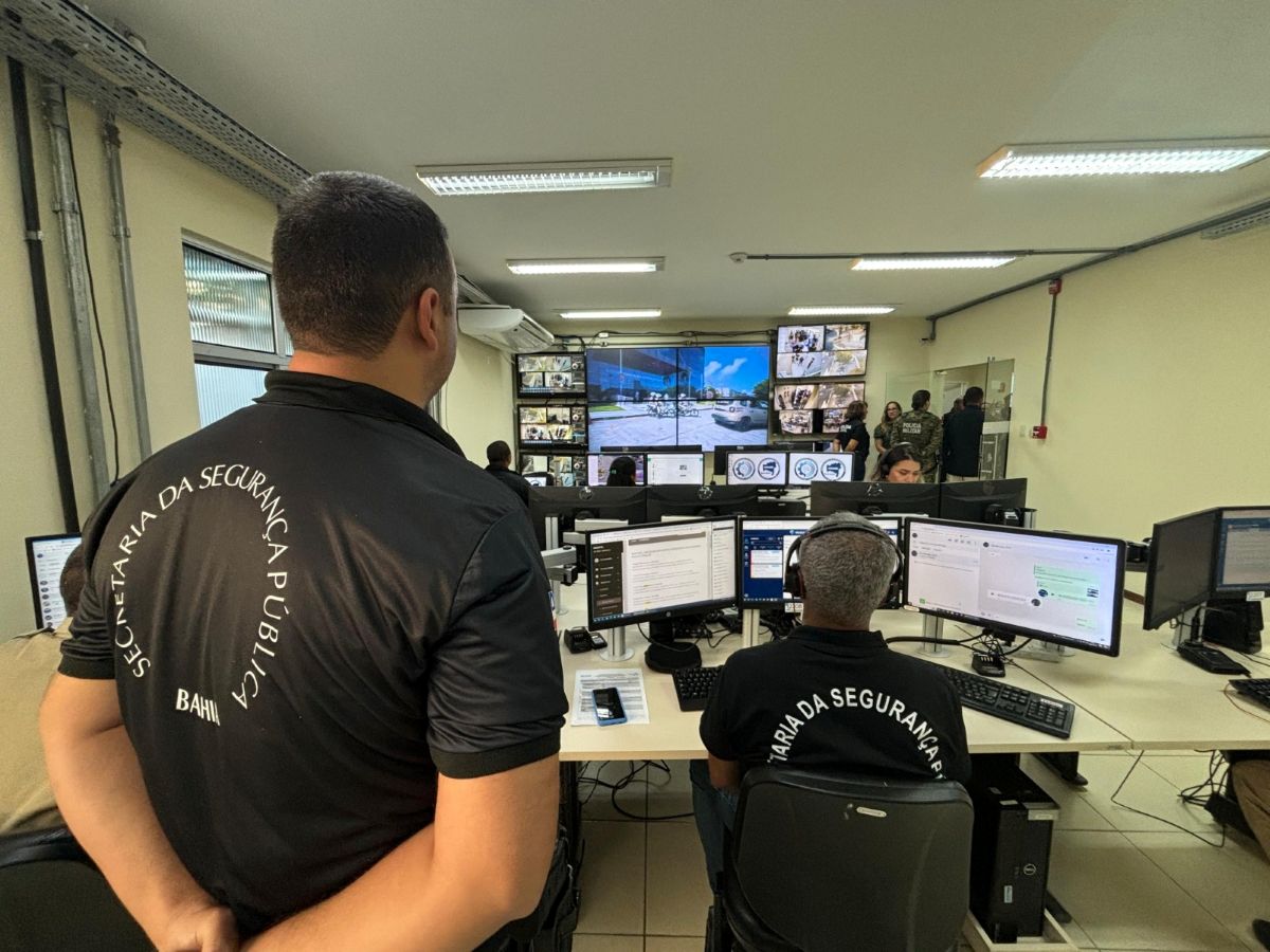 Circuito de monitoramento e reconhecimento facial