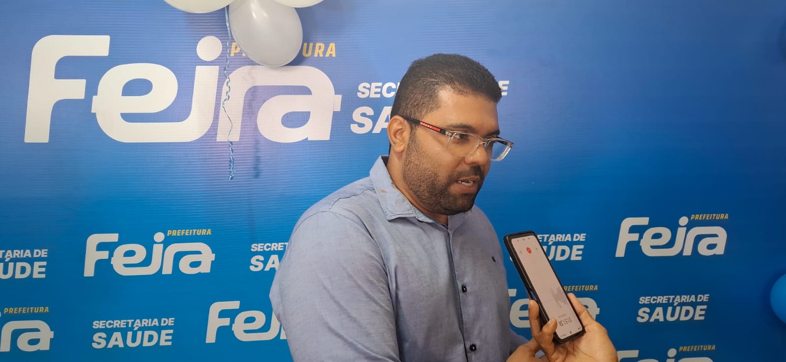 Rodrigo Matos, secretário de Saúde de Feira de Santana