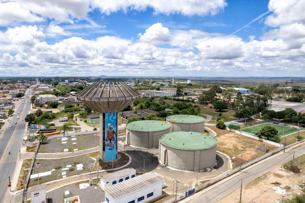 Embasa assina ordem de serviço para implantação do Centro de Distribuição Logístico em Feira de Santana