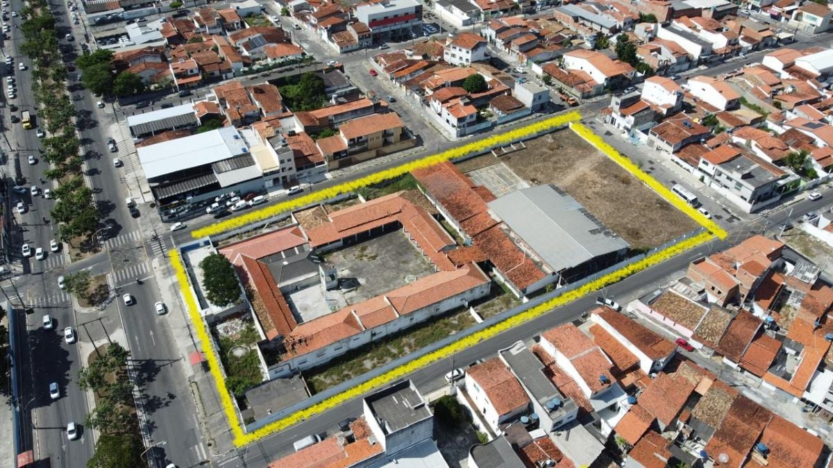 local onde será construído o Hospital Municipal de Feira de Santana