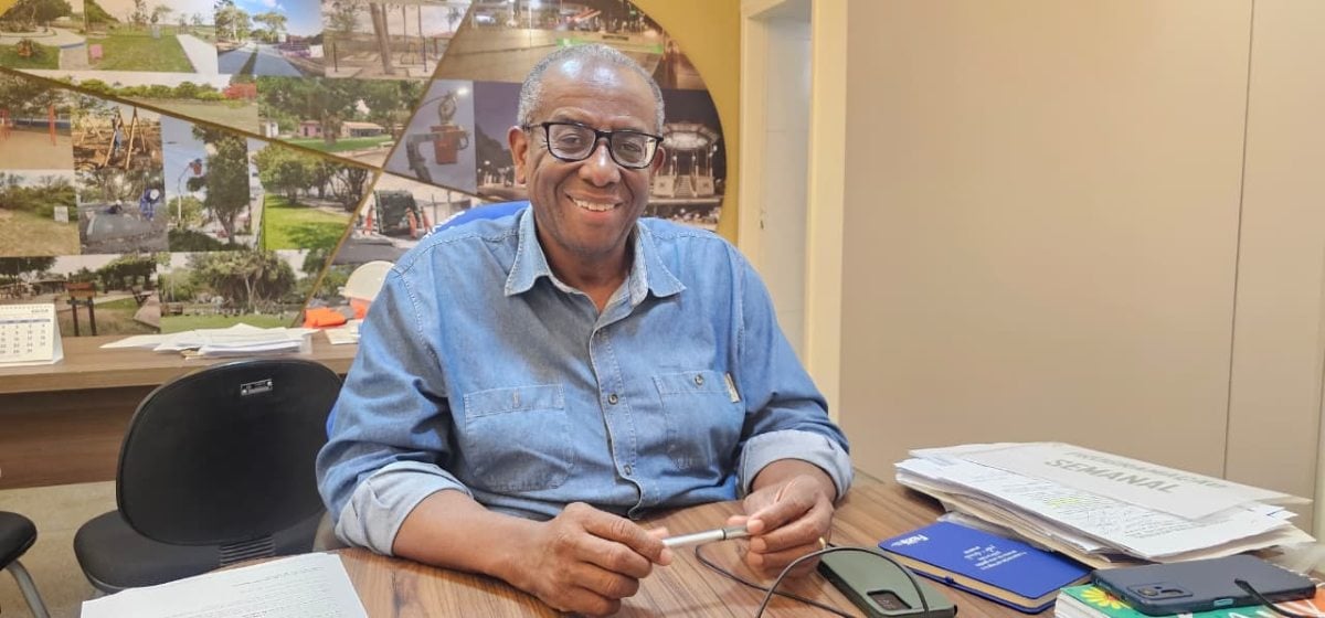 Justiniano França, secretário de Serviços Públicos