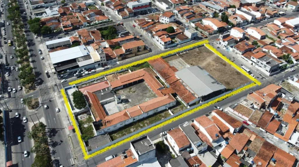 local onde será construído o Hospital Municipal de Feira de Santana
