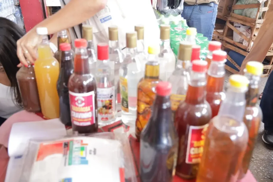 operação contra bebidas adulteradas