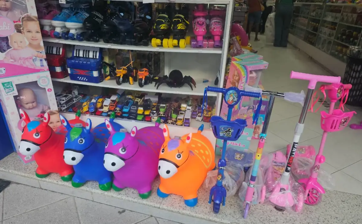 vendas de brinquedos no dia das crianças