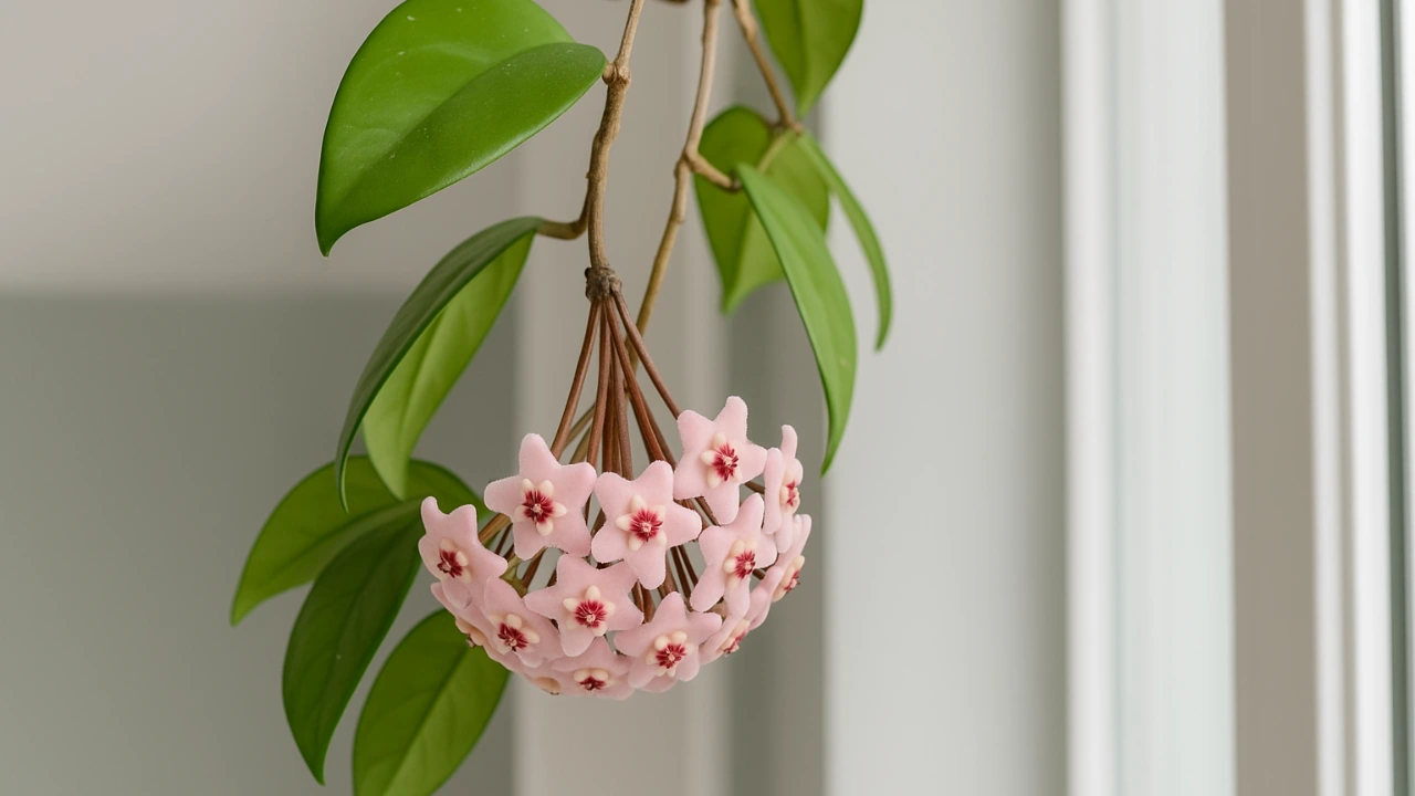 2 truques para a flor-de-cera florescer mesmo no ar-condicionado