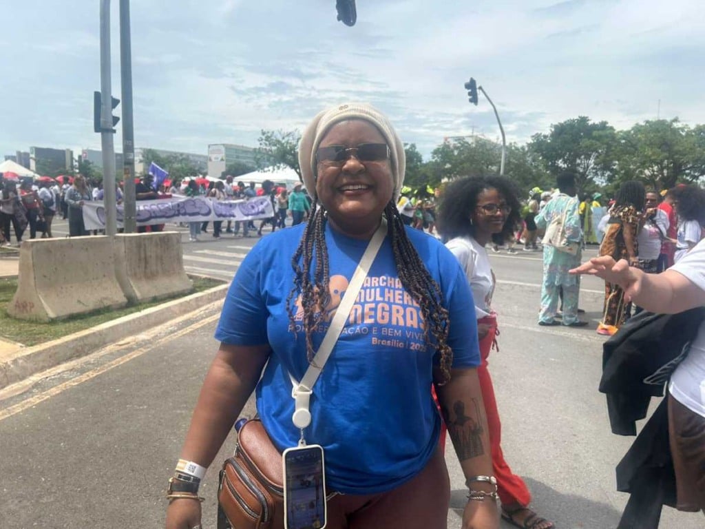 Mulheres negras da Bahia marcham por reparação e bem viver em Brasília