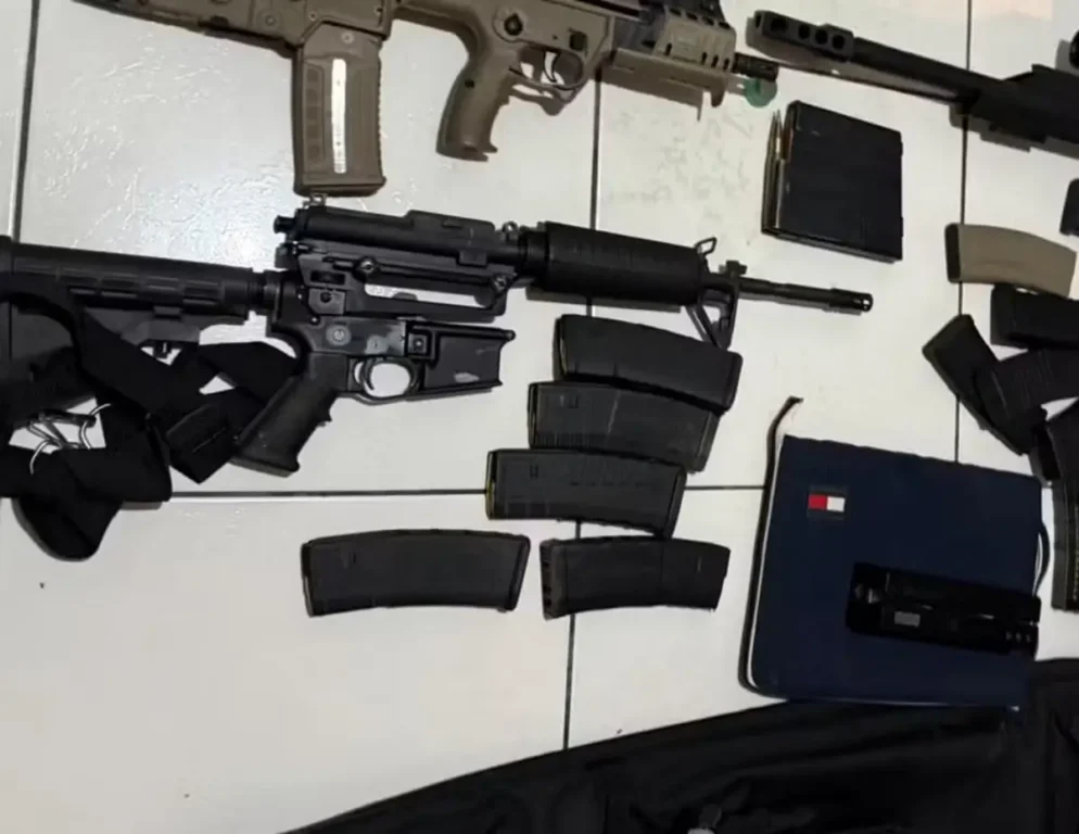 Quadrilha de roubos a residências é flagrada com arsenal de guerra na zona sul de São Paulo