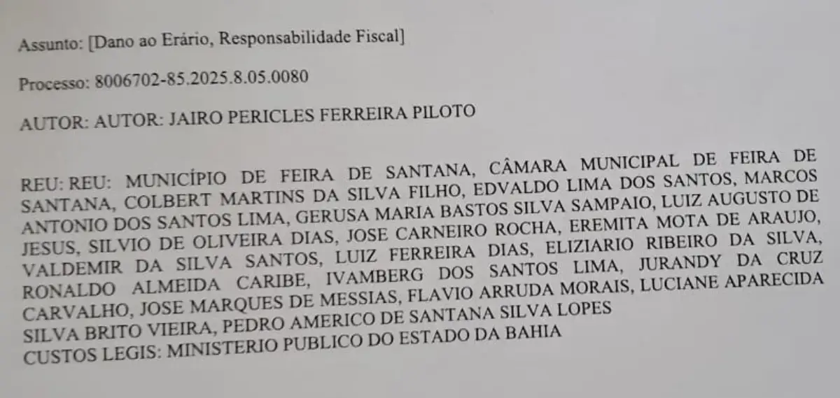 Justiça notifica 17 vereadores sobre aumento de subsídios elevados para atual legislatura