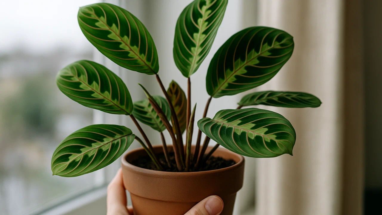 Como fazer a maranta voltar a abrir as folhas mesmo em dias nublados