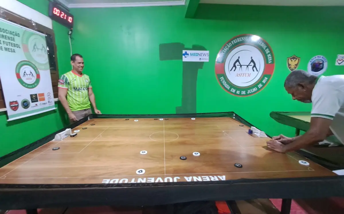 Final do Campeonato Feirense de Futebol de Mesa Final do Campeonato Feirense de Futebol de Mesa