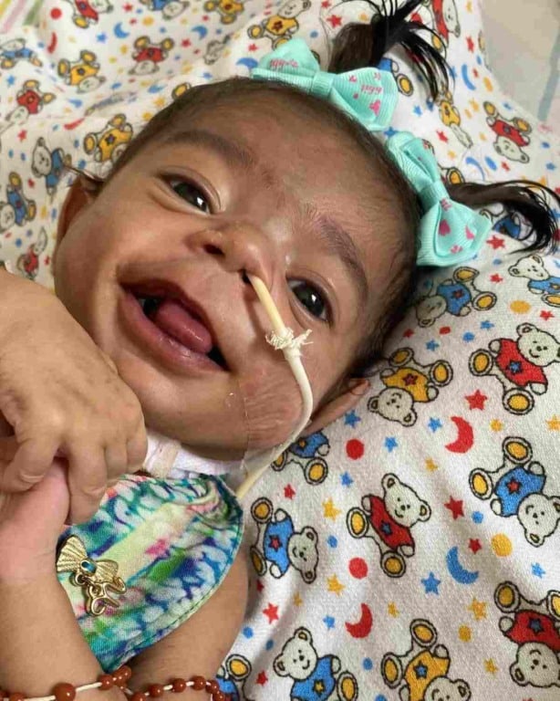 Luta pela vida: conheça a história de superação da pequena Júlia