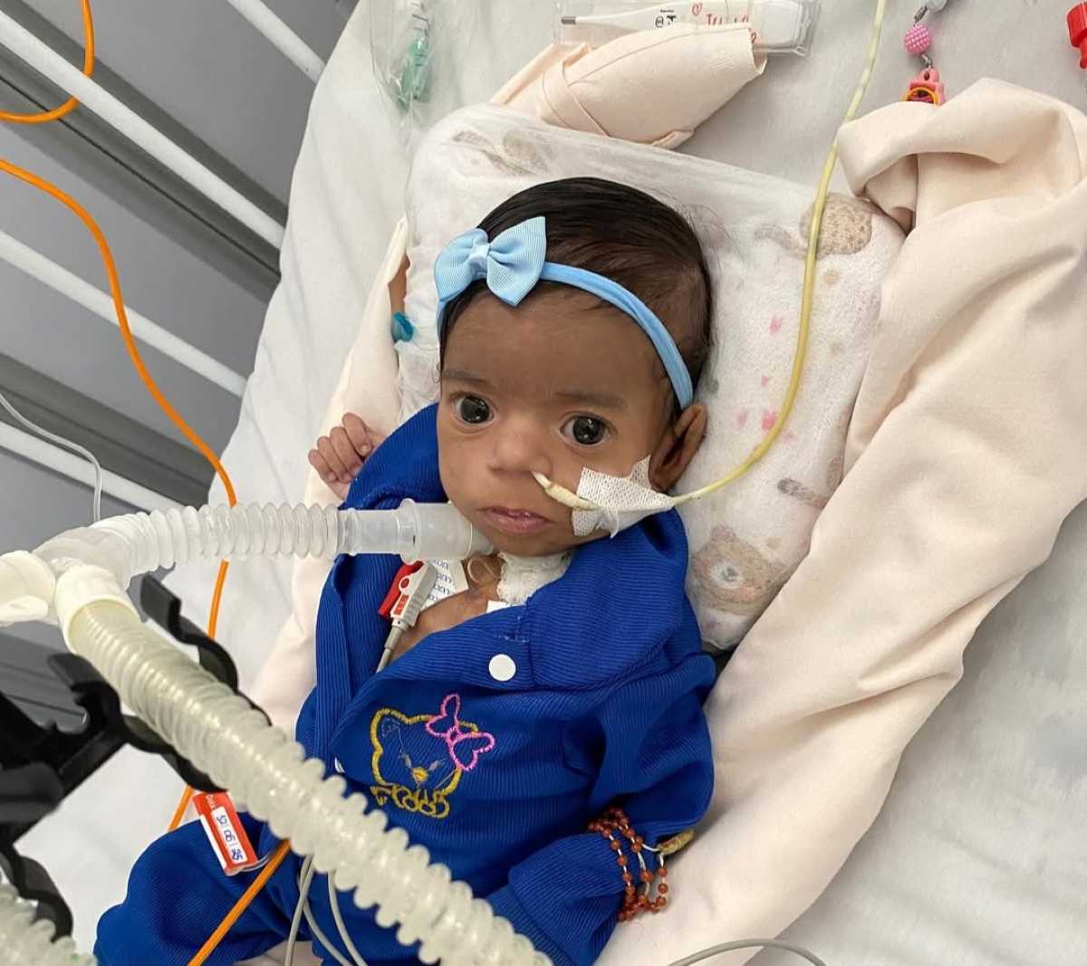 Luta pela vida: conheça a história de superação da pequena Júlia