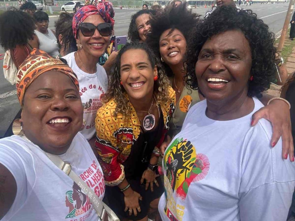 Mulheres negras da Bahia marcham por reparação e bem viver em Brasília