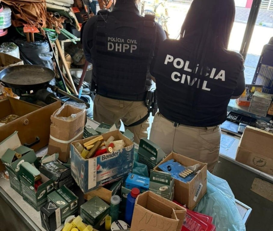 Operação “Colheita da Lei” prende sete suspeitos e fecha fábrica artesanal de armas