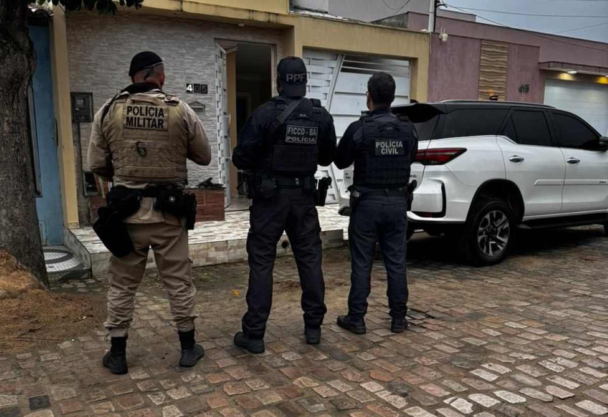 Forças policiais deflagram operação contra grupo suspeito de homicídios no interior da Bahia