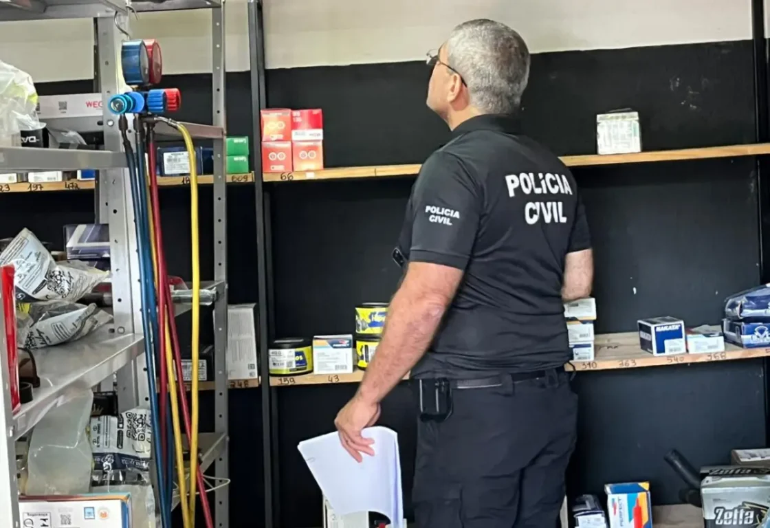 Operação Desmonte é deflagrada contra esquema de receptação de veículos e fraudes em oficinas no litoral norte
